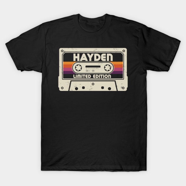 Hayden Name Limited Edition T-Shirt by Saulene